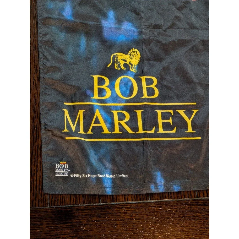 Bob Marley Legend Flag Tapestry 60x35 Banner Lion of Judah Fifty-Six Hope Road
